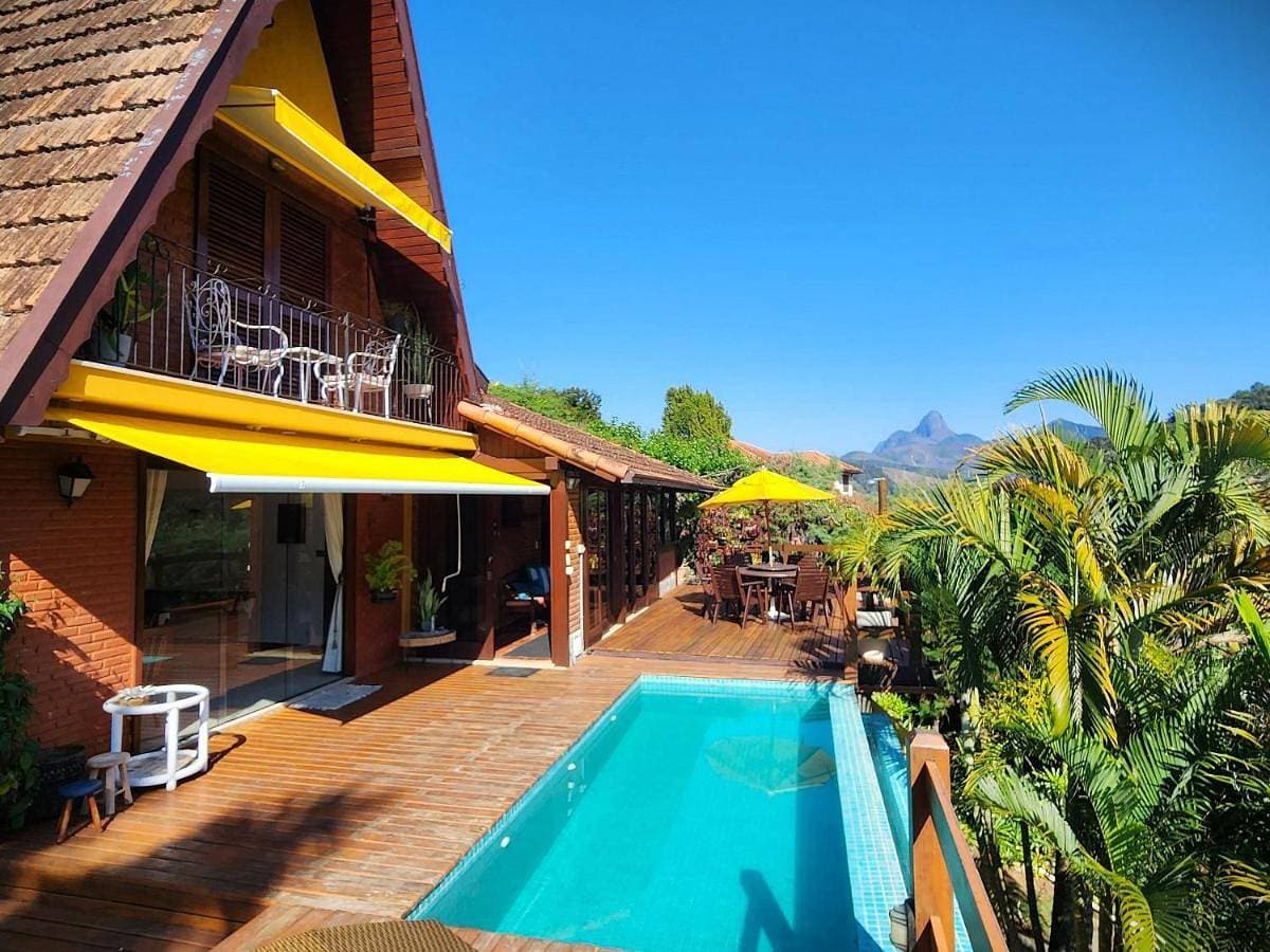 Casa Serrana, piscina aquecida, A/C quente-frio 1