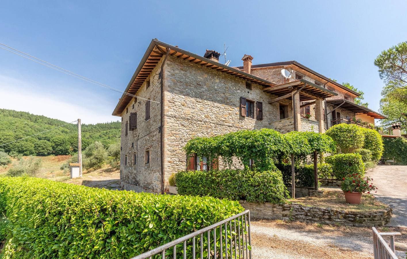 Ferienwohnung auf dem Lande mit Pool und Parkplatz - 1km zum Monte Santa Maria Tiberina 1