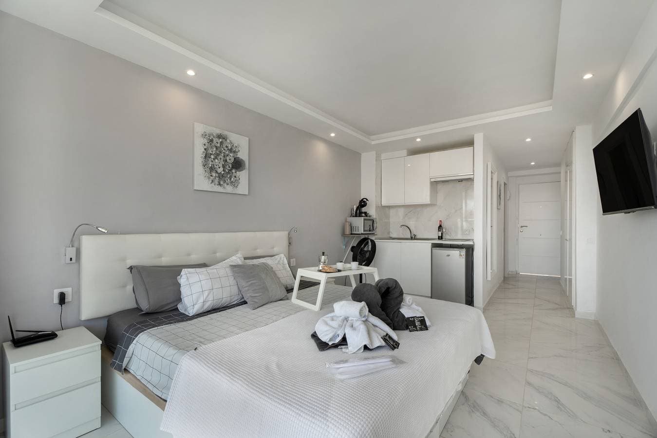 Foto 13 von 21: Ferienapartment 'Las Americas Evening Escape' mit Meerblick, privatem Pool & WLAN