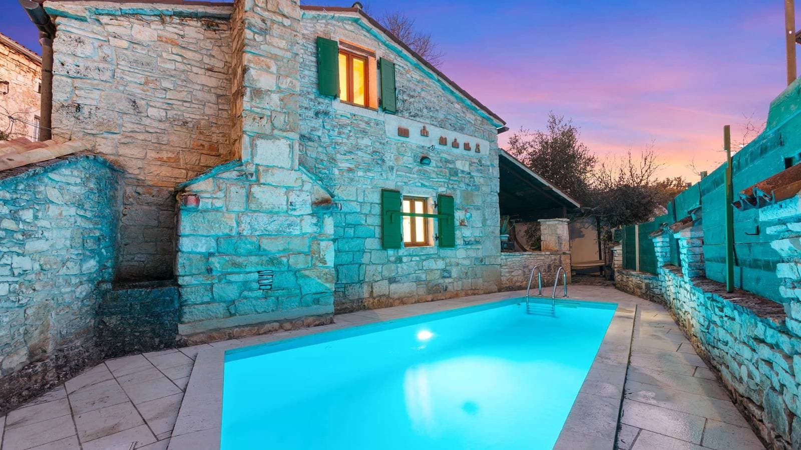 Traditionelles istrisches Haus mit privatem Pool 1