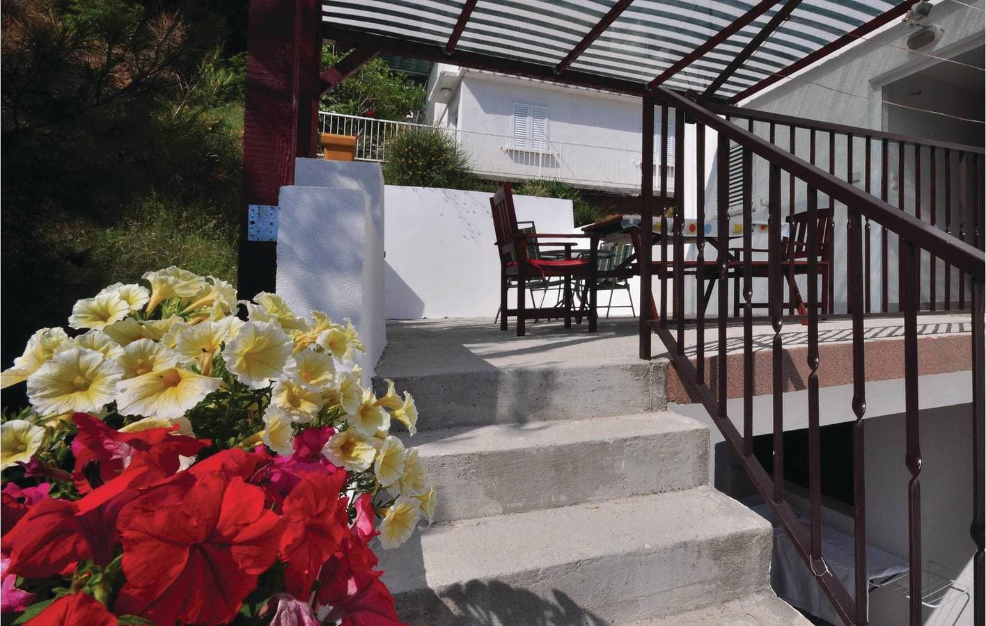 Foto 7 von 22: Gemütliche Wohnung mit Terrasse, WLAN und Parkplatz, 1,5 km vom Strand entfernt