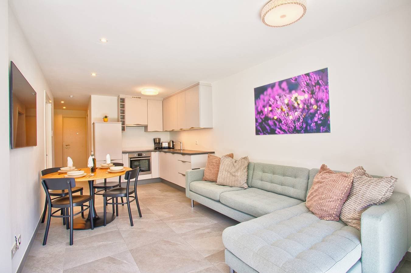 Foto 5 von 12: Apartment „Lavendel“ mit Bergblick, WLAN und Klimaanlage