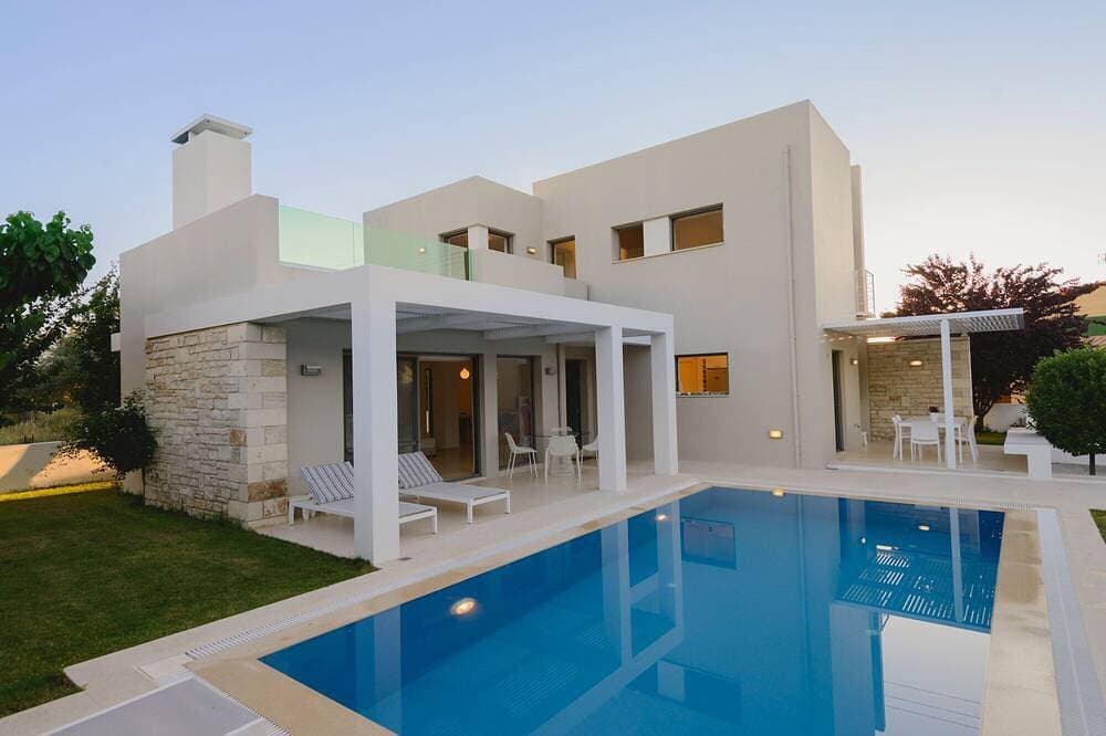 Eco Villa Gonia mit Garten und Pool 8 km von Rethymno (Stadt) c 1