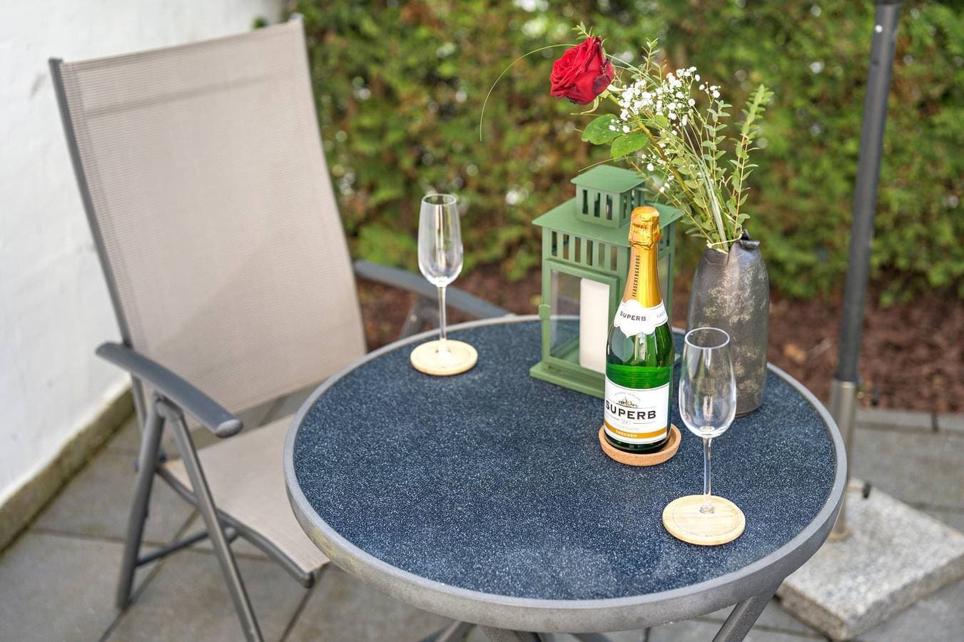 Foto 3 von 17: Einzimmerapartment 'Ferienwohnung Lehen - Herr 2' mit Gemeinschaftsgarten und WLAN