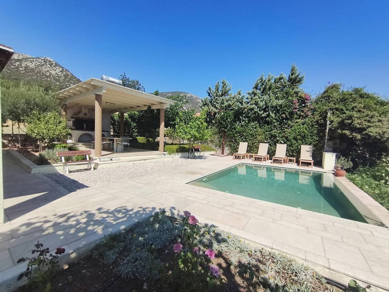 Foto 3 von 55: Wunderschöne Lage, Meerblick, Pool, Wifi | Ferienhaus Argolis, Peloponnes