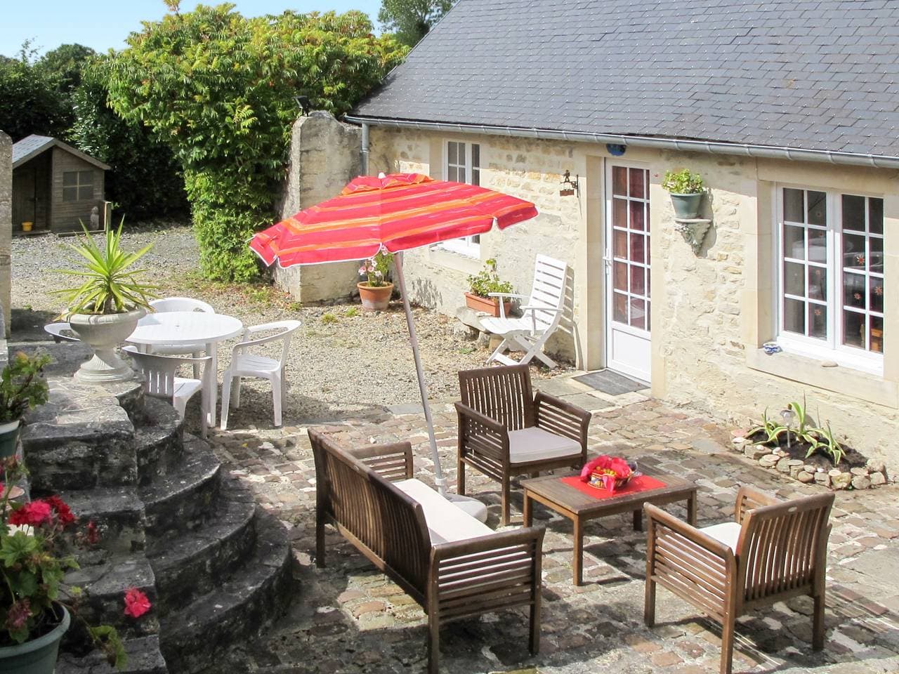 2 km von Port en Bessin: Finca Les Lutins 1