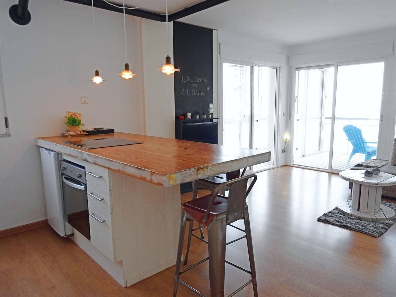 Foto 12 von 19: Moderne Wohnung in Altea mit 2 Schlafzimmern, Balkon und Meerblick