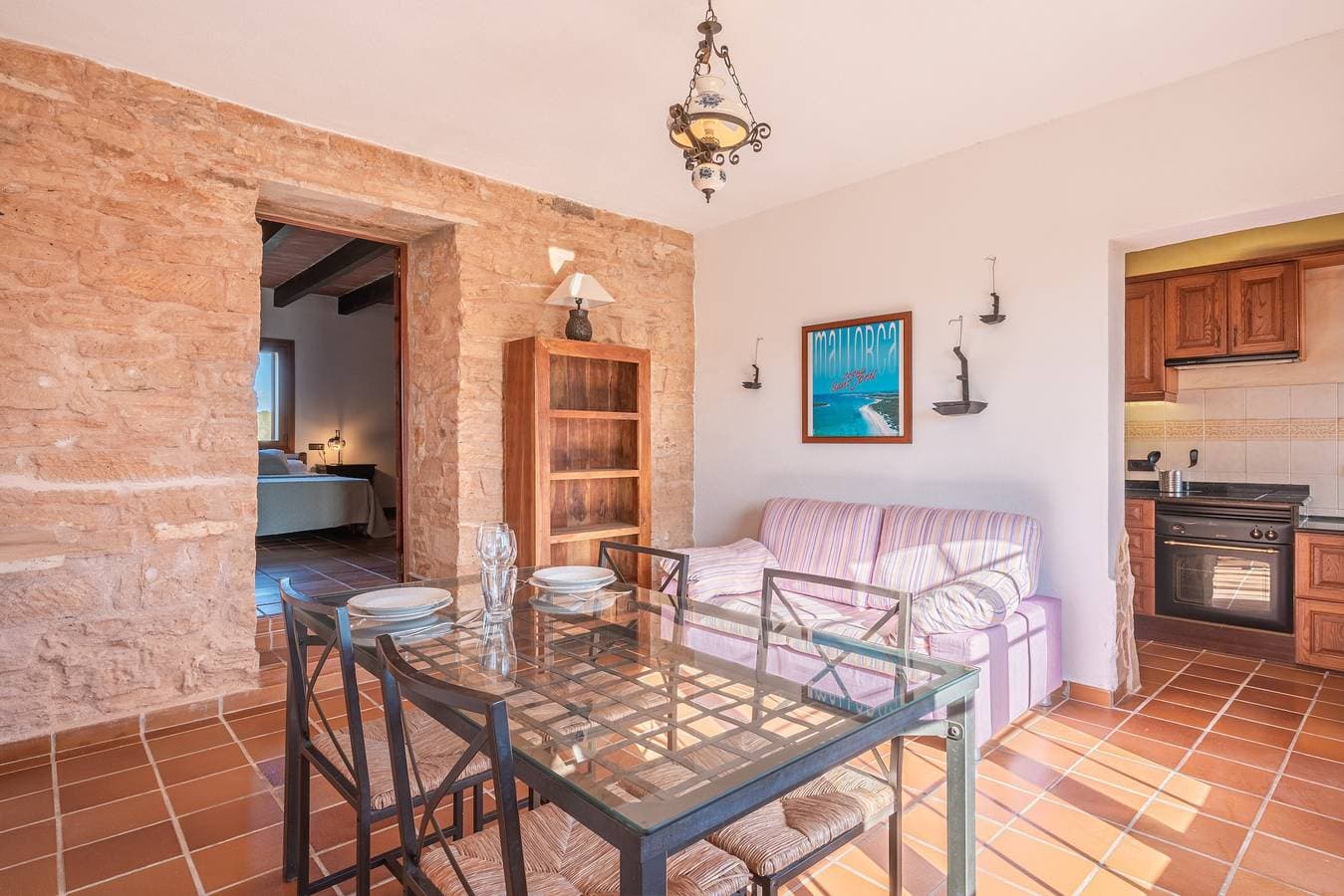 Foto 7 von 21: Ferienwohunung Es Turo de Mallorca mit Pool, WLAN, Terrasse und Garten