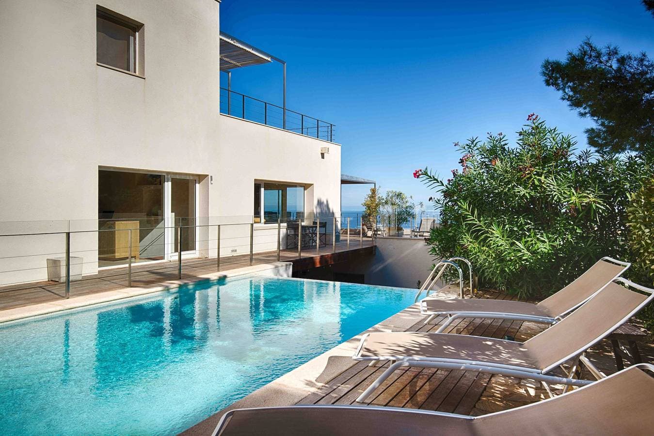 Foto 9 von 43: Villa 'Casa Monica' mit Meerblick, Pool, Garten, Terrasse & WLAN