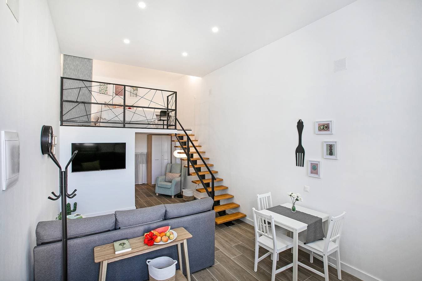 Foto 13 von 26: Ferienwohnung 'Loft El Ramonal' mit privatem Garten und WLAN