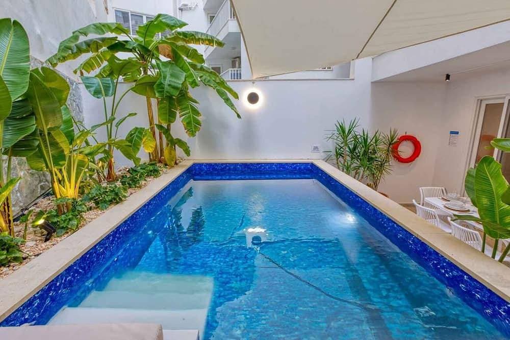 Enjoy a stylish stay in this modern Malta retreat with private pool. 1