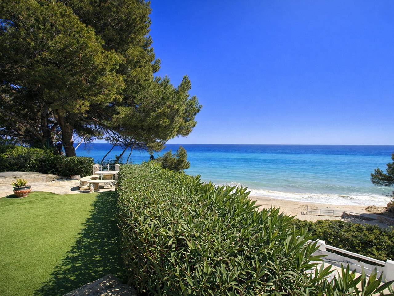 Foto 4 von 30: Villa mit privatem Pool, Klima, Meerblick