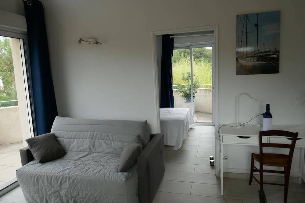 Foto 10 von 30: Wohnung T2,40 m2, klimatisiert, 3 Terrassen, 350 m vom Strand entfernt. Privatparkplatz.