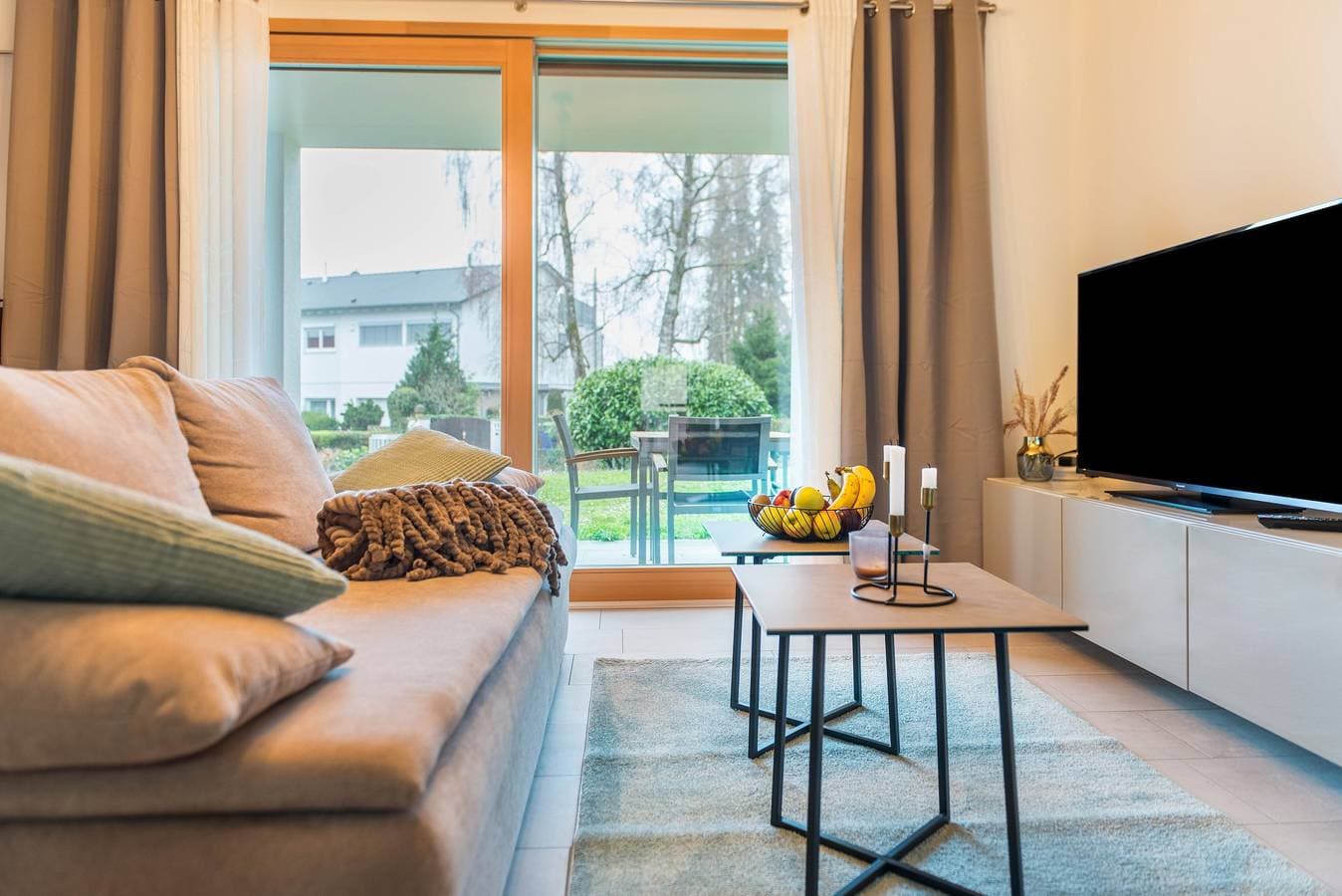 Foto 4 von 23: Apartment 'Aquamarin' mit Bergblick, privater Terrasse und WLAN