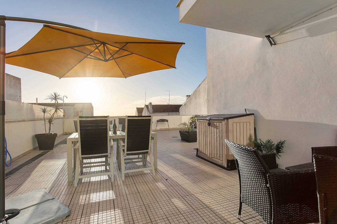 Foto 2 von 24: Apartment 'Sunset House Nazaré' mit Meerblick, privater Terrasse und WLAN