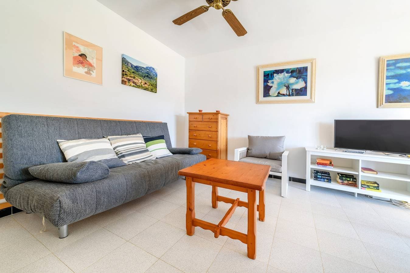 Foto 9 von 25: Fantastisches Apartment „Puerto Rico Port de Sóller“ mit Bergblick, Terrasse und WLAN