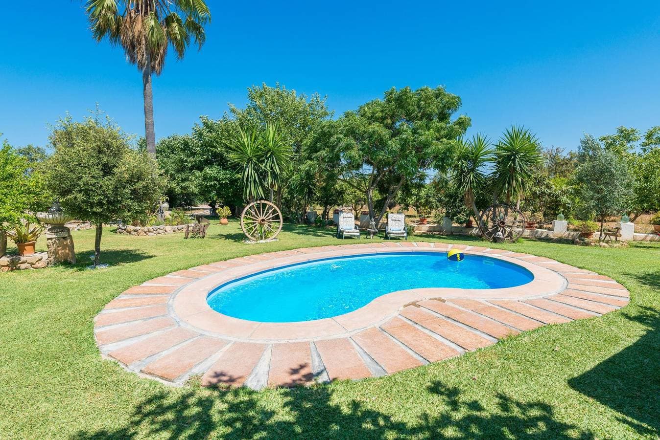 Foto 3 von 39: Finca Can Diego - Ferienhaus mit privaten Pool in Inca. WiFi gratis