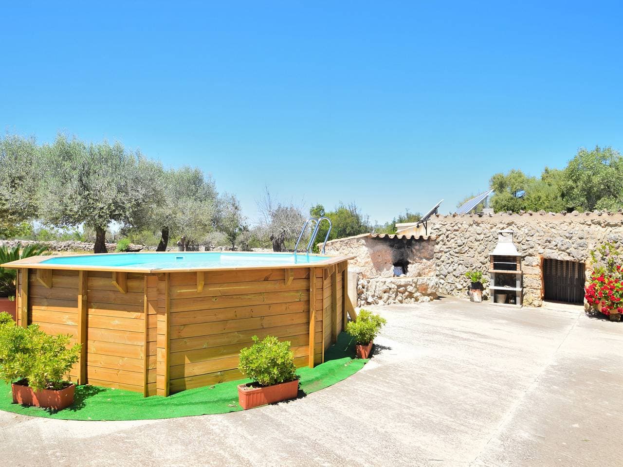 Foto 3 von 27: Schöne Finca in Llubí mit Pool und Wi-Fi, 4 Pers