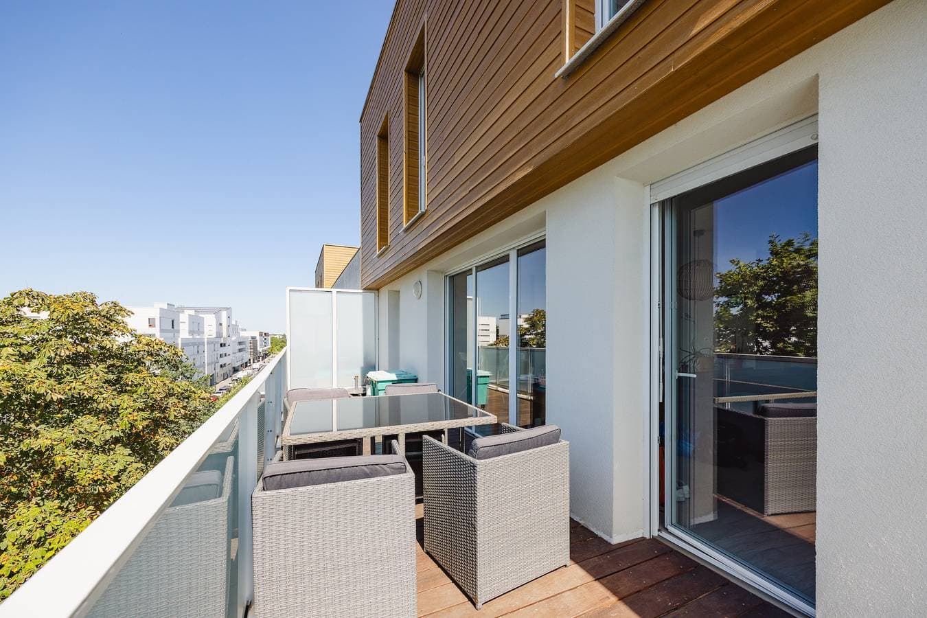 Foto 7 von 15: Ferienwohnung für 6 Personen mit Balkon