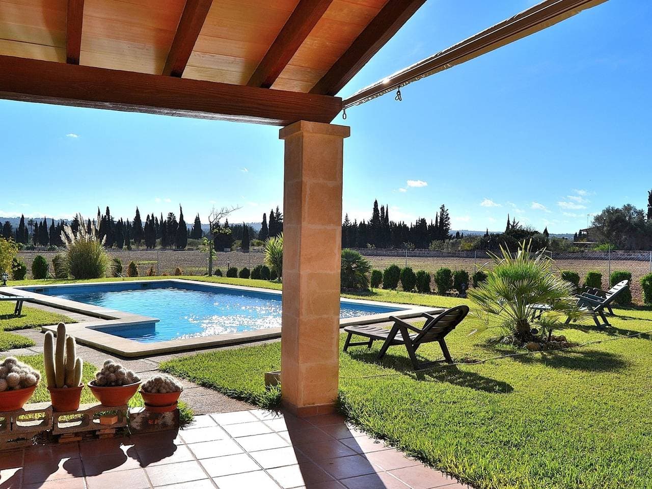 Foto 5 von 29: Komfortable Finca mit privatem Pool, 2 Schlafzimmer in Muro