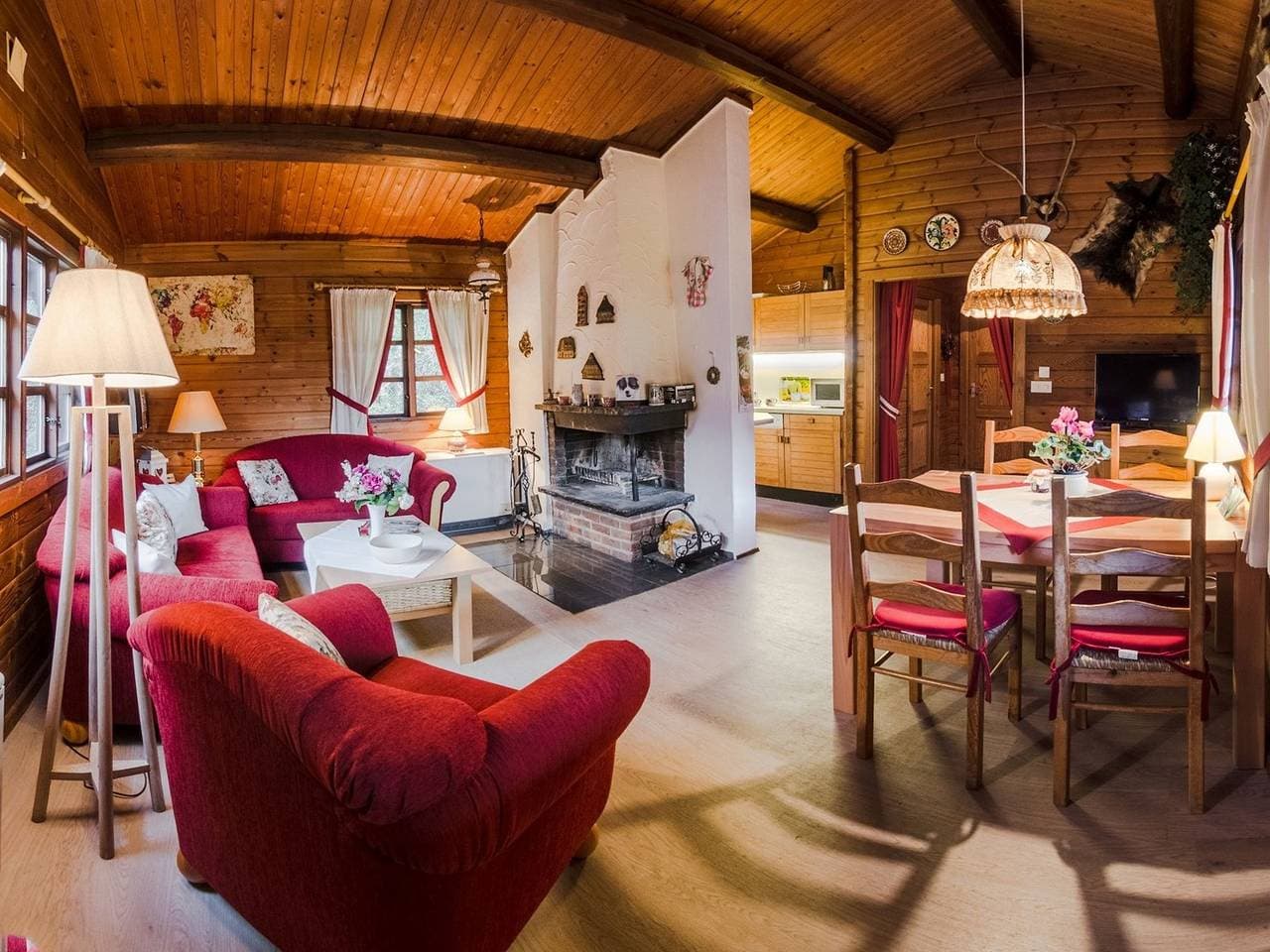 Foto 3 von 21: Schwedenhaus Bergblick - Ferienhaus mit Kamin, max. 5 Personen