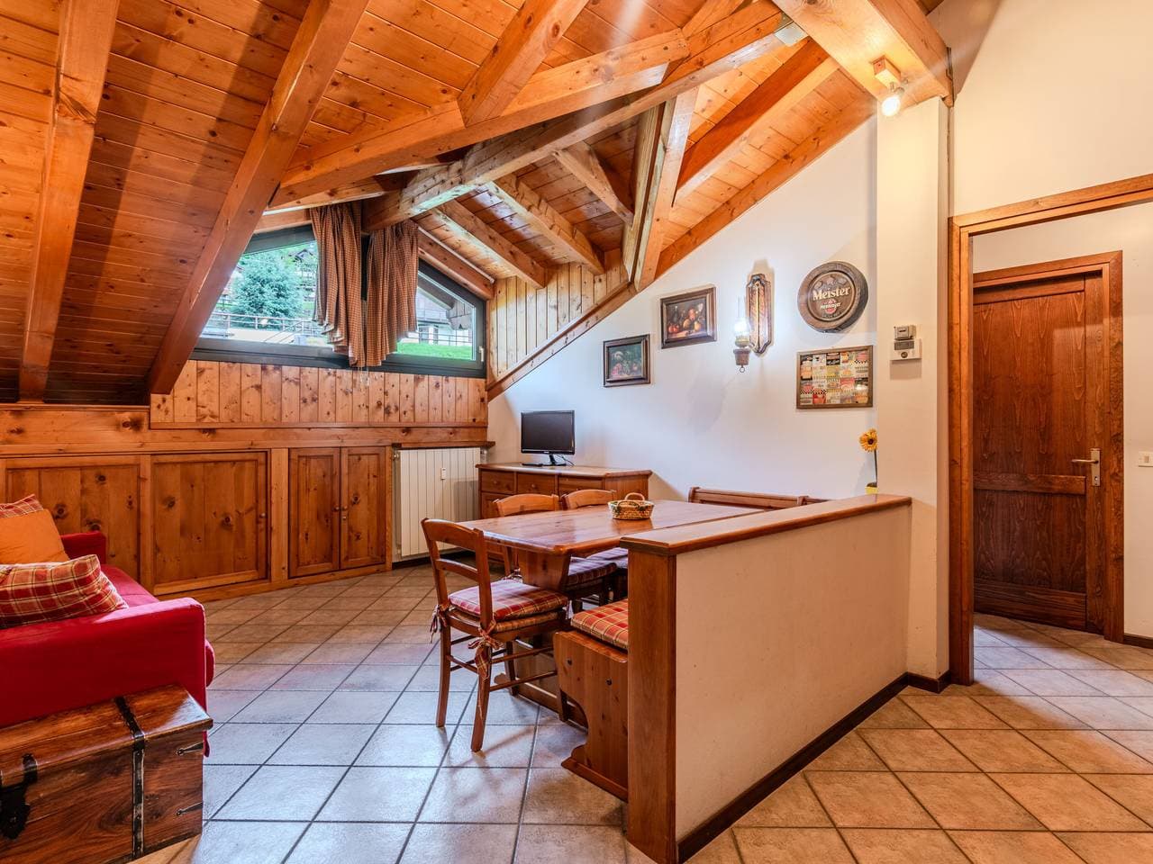 Ponte di Legno: Gemütliches, rustikales Appartementhaus Castello 1