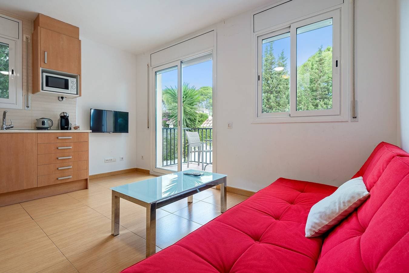 Foto 5 von 20: Ferienwohnung 'Dorada 2-3' mit Gemeinschaftspool, privater Terrasse und WLAN