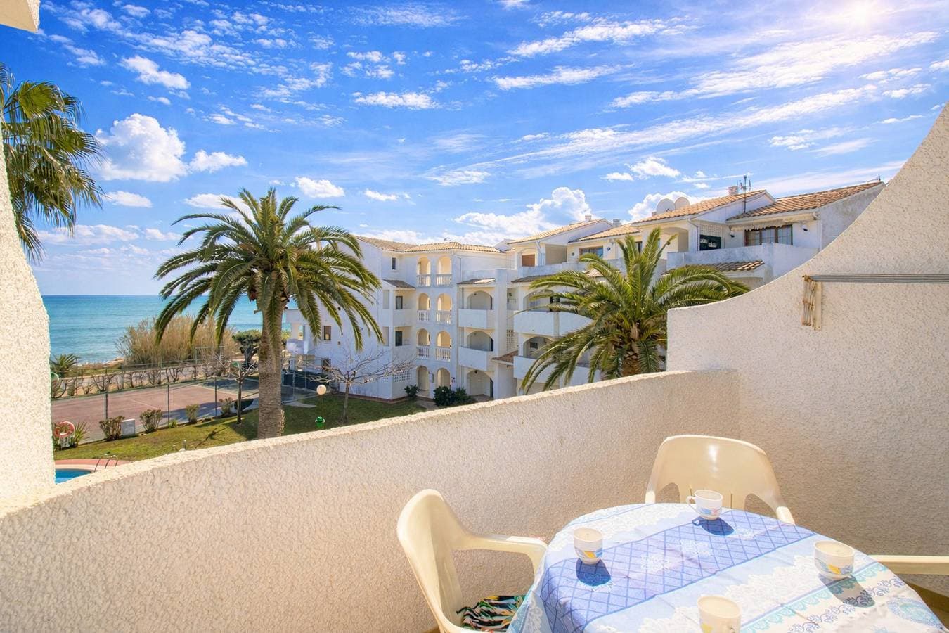 Foto 2 von 18: Apartamento frente al mar con terraza Playa Romana