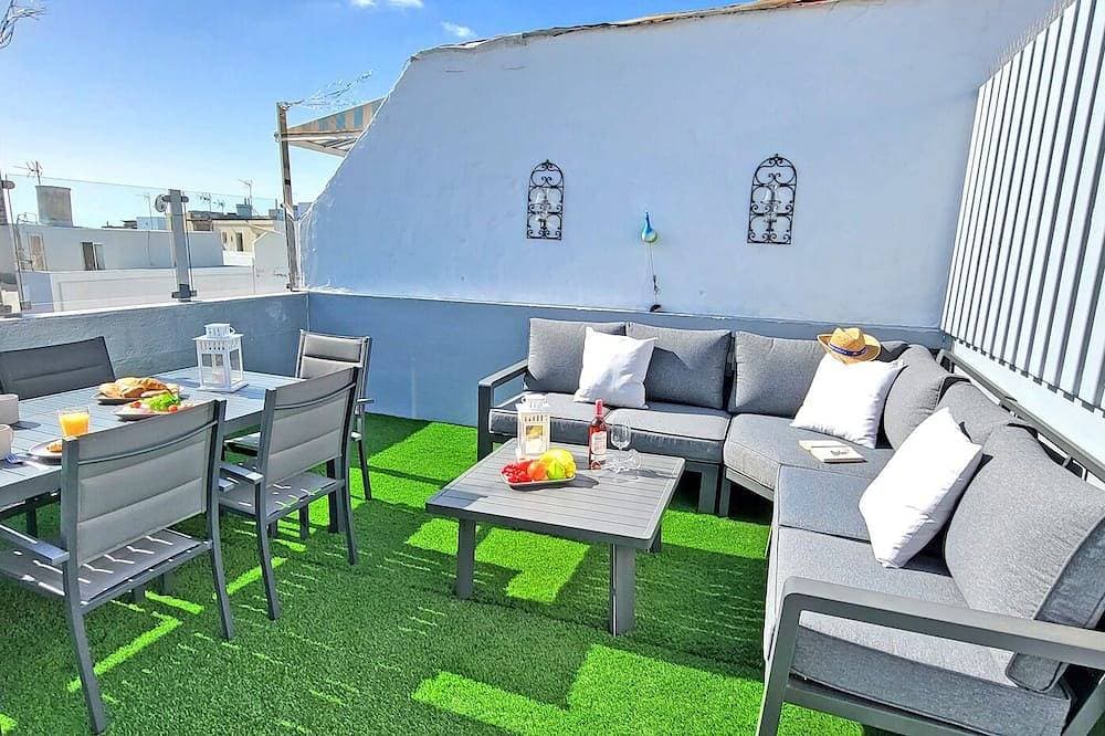 Ferienwohnung Casa Dom 1 in Morro Jable, Dachterrasse, Meerblick, 2 Schlafzimmer 1