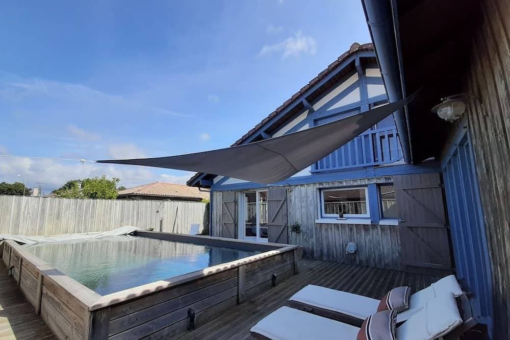 Landes-Haus für 12 nahe dem Ozean, Pool, WLAN inbegriffen 1
