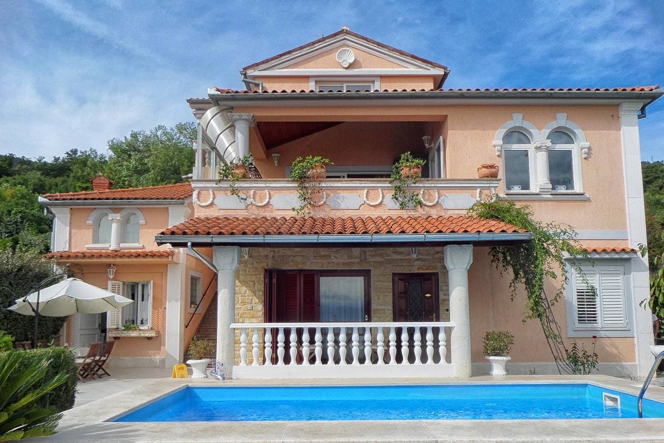 Foto 4 von 34: Studio Appartement mit Terrasse und Meerblick Lovran, Opatija As-14178-a