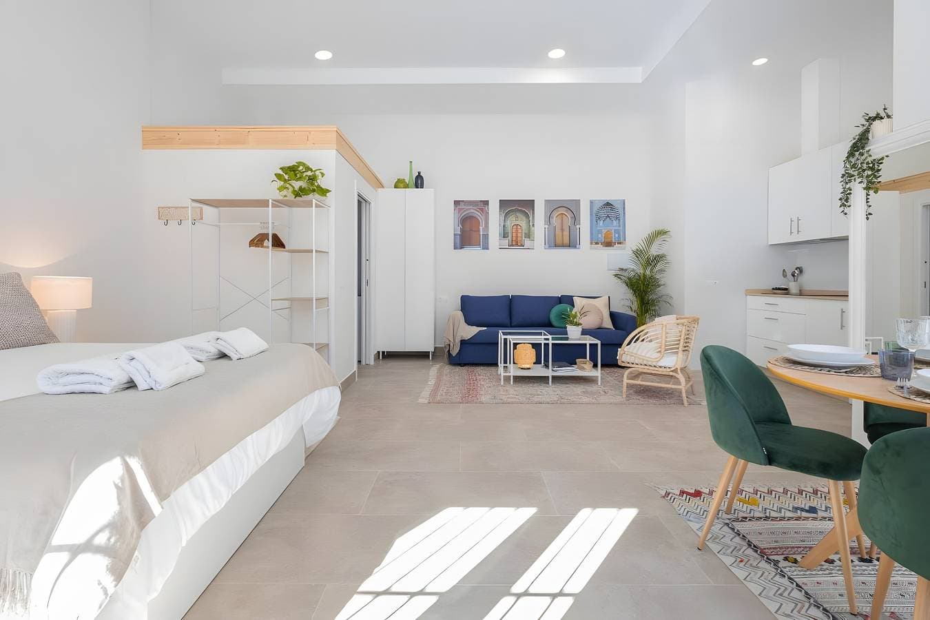 Foto 3 von 30: Einzimmerapartment 'Oasis Del Candado' mit Wi-Fi und Klimaanlage