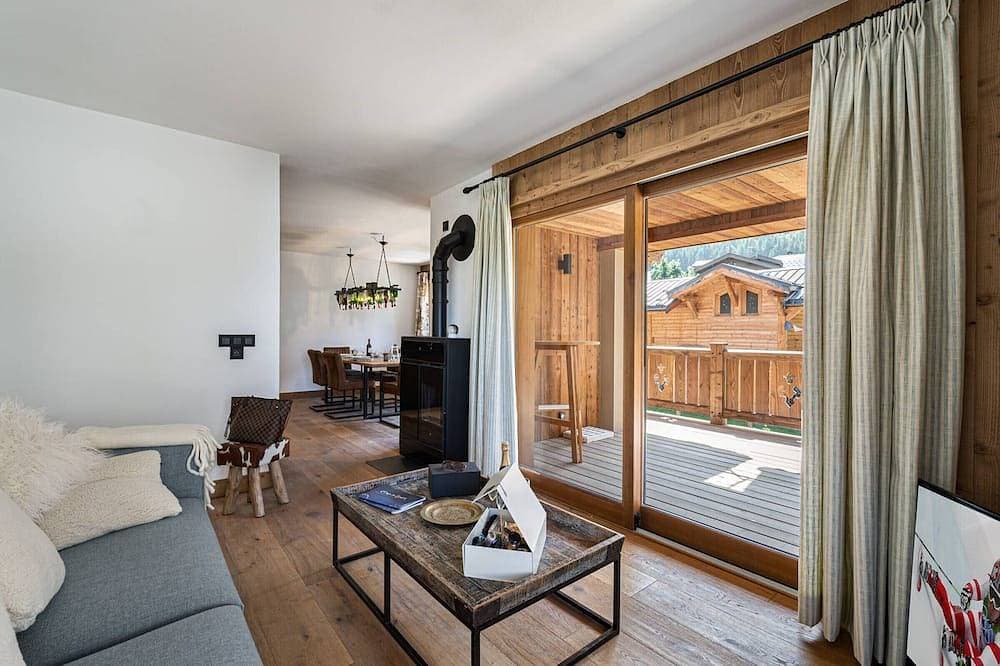 Foto 8 von 15: Schöne Wohnung in Courchevel Le Praz, nah an den Pisten, mit Parkplatz und WLAN