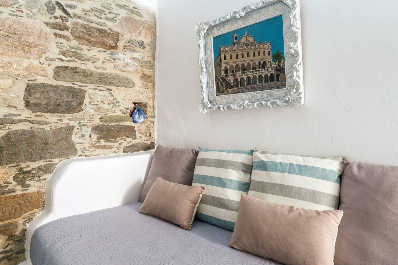Foto 7 von 20: Ferienhaus 'Apano Vrysi Tinos 3' mit Gemeinschaftsterrasse, WLAN und Klimaanlage