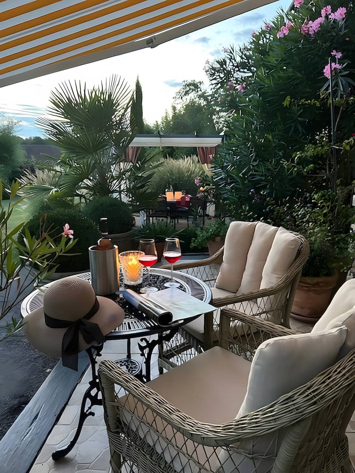 Foto 9 von 42: Le Petit Chateau: Haus mit privatem Pool, WLAN und Klimaanlage