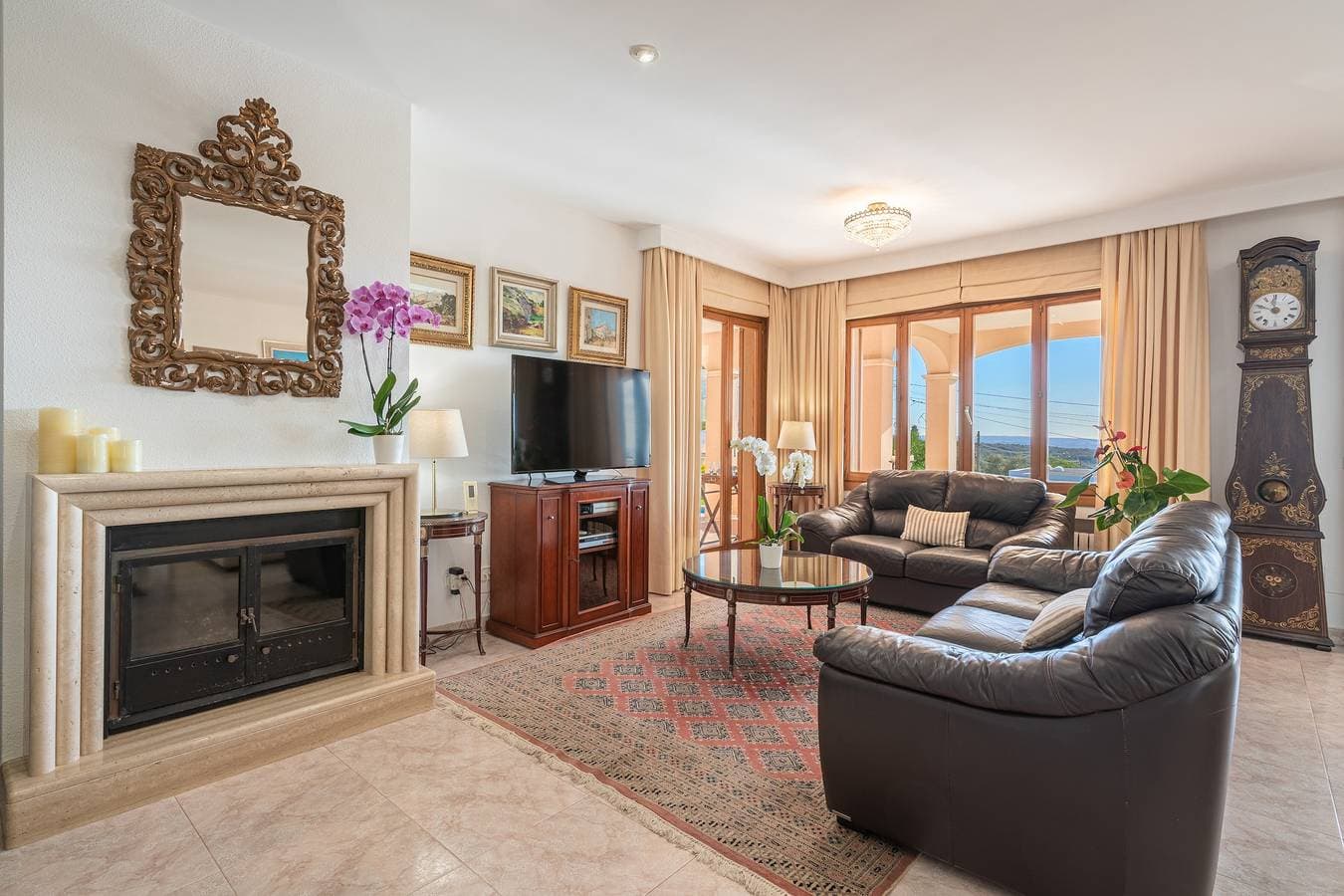 Foto 5 von 27: Villa "Vista Mar y Tierra" mit Meerblick, Pool, Garten, Klimaanlage und WLAN