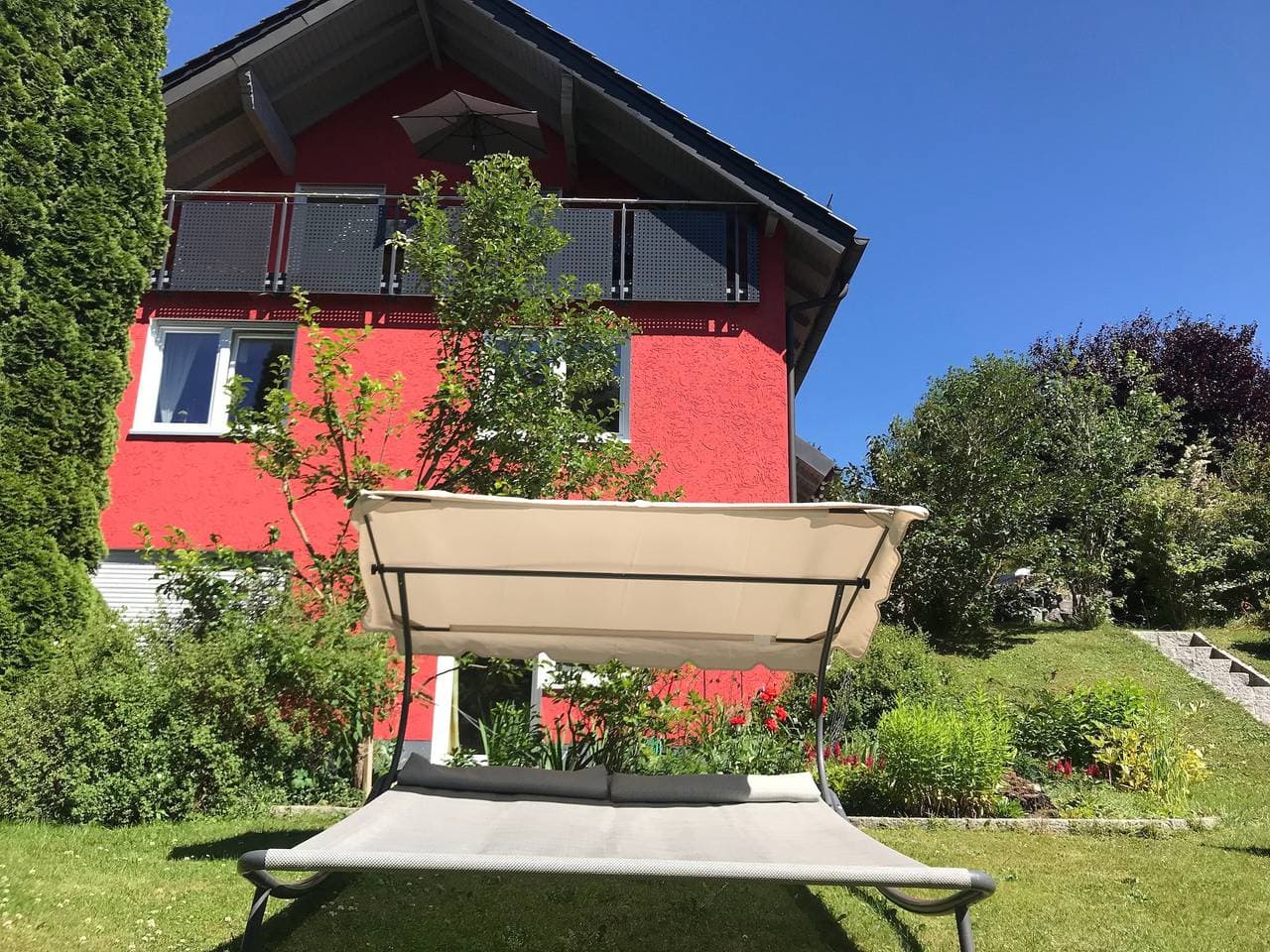 Foto 4 von 49: Schöne Ferienwohnung in Schauenstein-Hof im Frankenwald mit Loggia 100qm