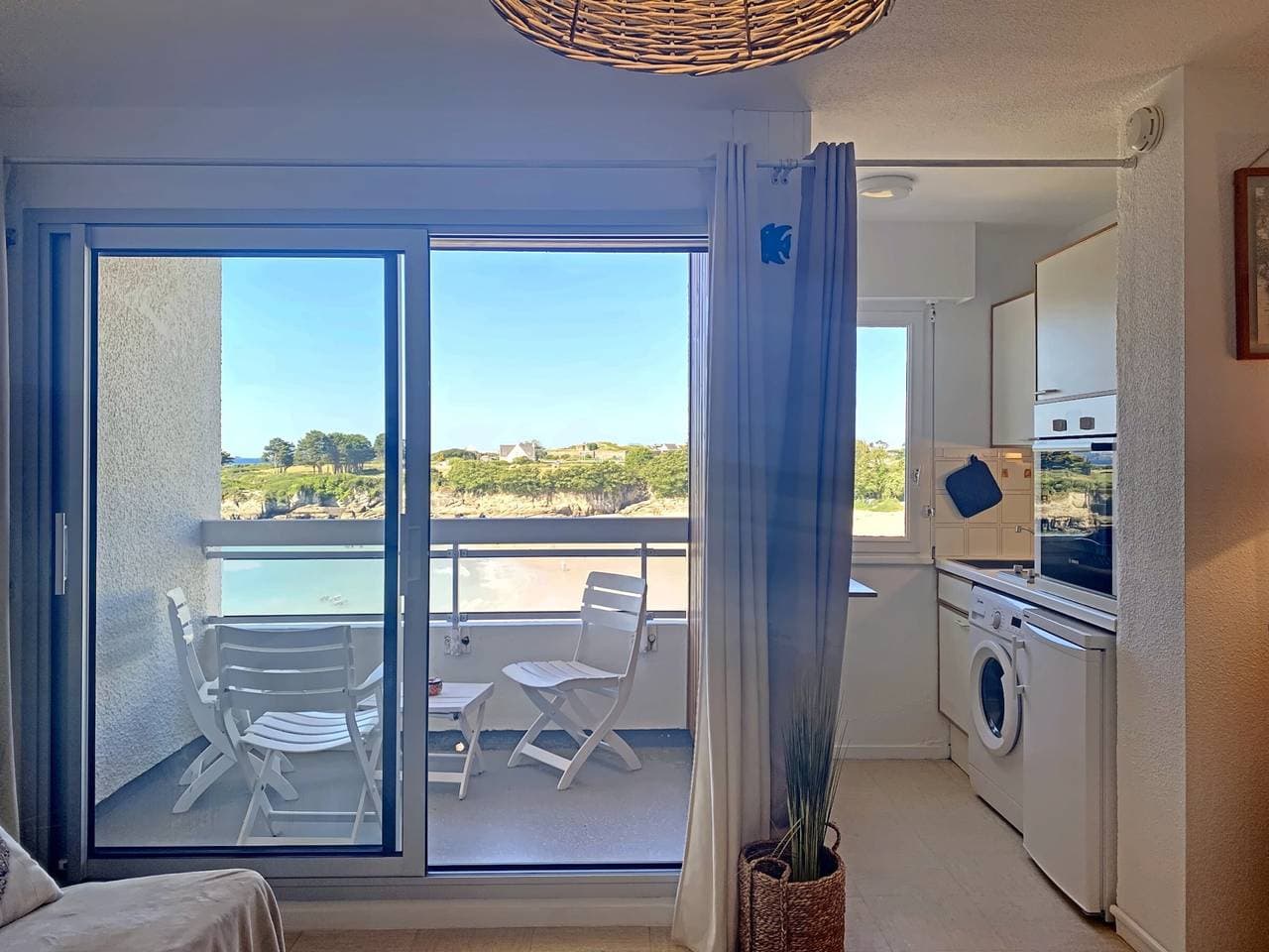 Foto 12 von 34: Ploemeur Lomener 2-Zimmer Whg Balkon