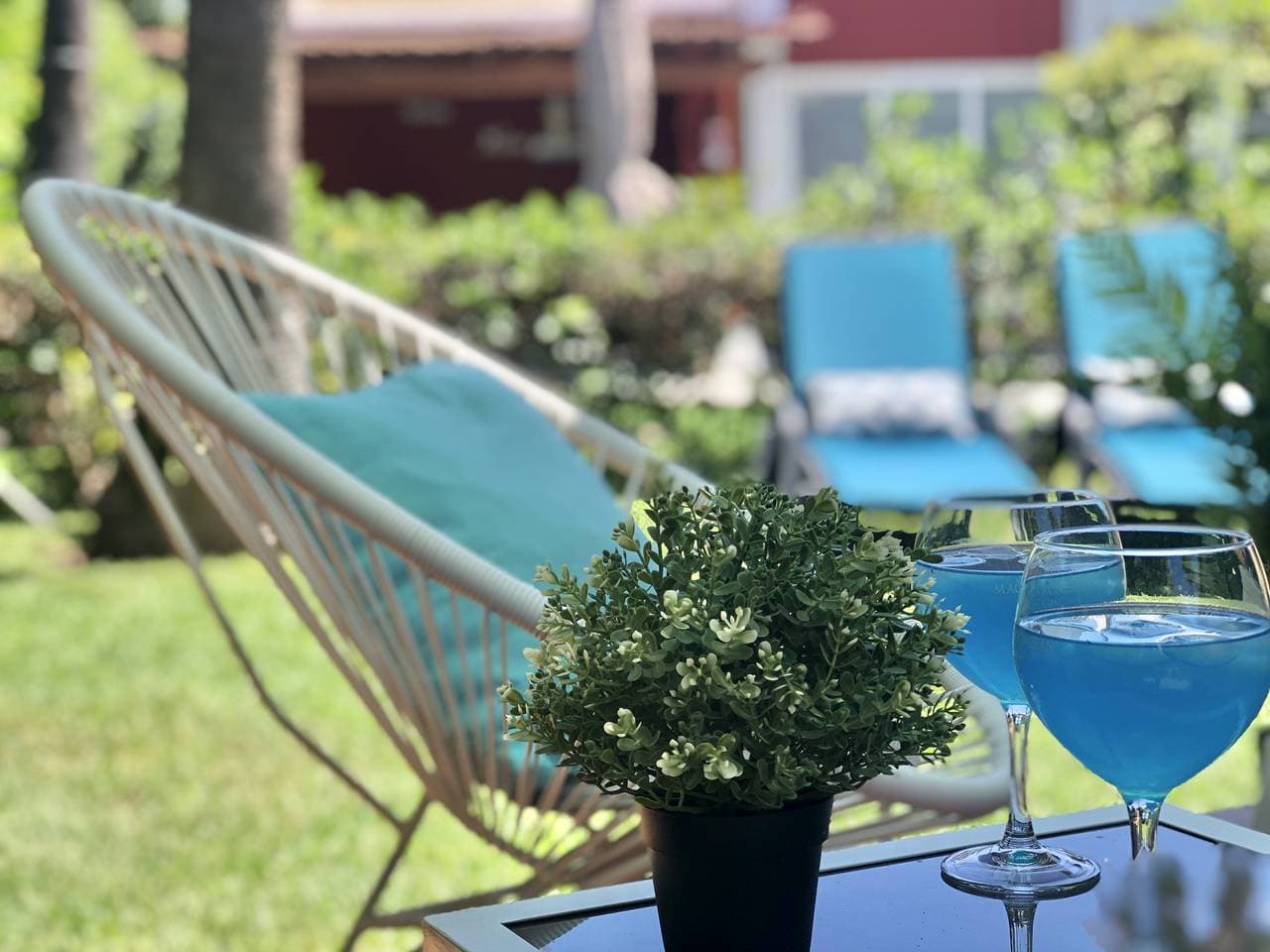 Foto 10 von 37: Sonnenschutz mit privater Terrasse