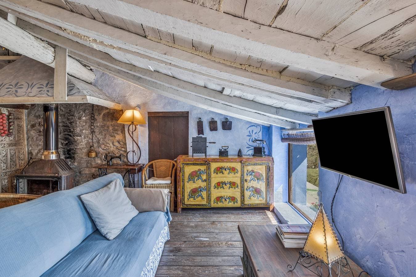 Foto 5 von 42: Ferienhaus "Els Mossos, El Reixac Casa Rural" mit Bergblick, Gemeinschaftspool und WLAN
