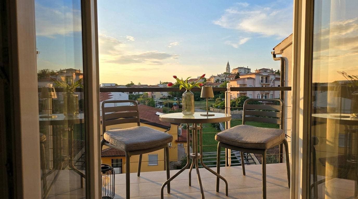 Foto 4 von 21: Ferienwohnung für 4 Personen mit Balkon/Terrasse