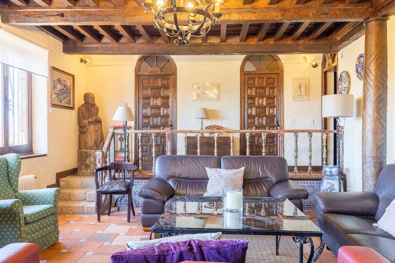 Foto 4 von 38: Las Yernas: Landhaus in der Sierra de Gredos mit privatem Pool für Gruppen