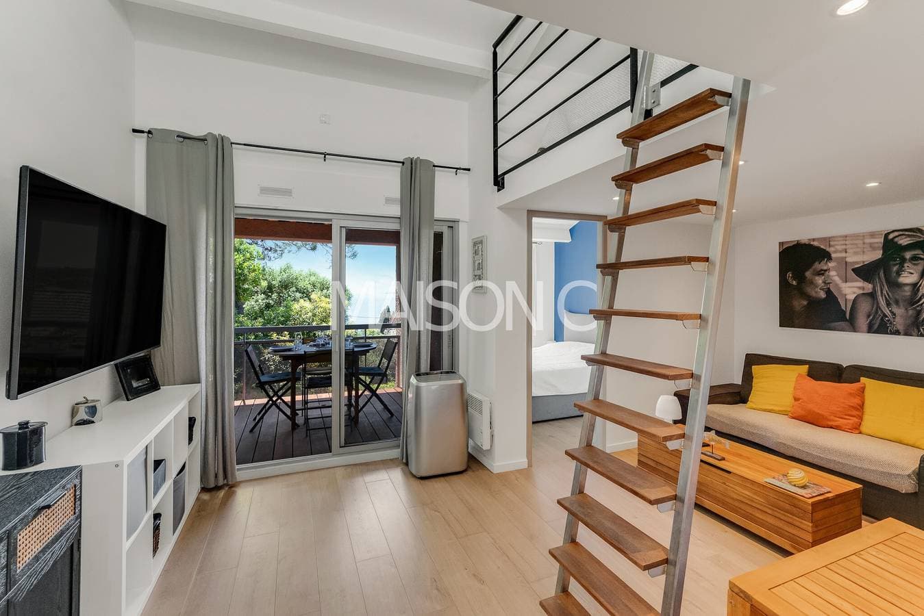 Foto 4 von 14: Apartment „Sea View – Nur wenige Schritte zum Meer“ mit Meerblick, Gemeinschaftsterrasse & Klimaanlage