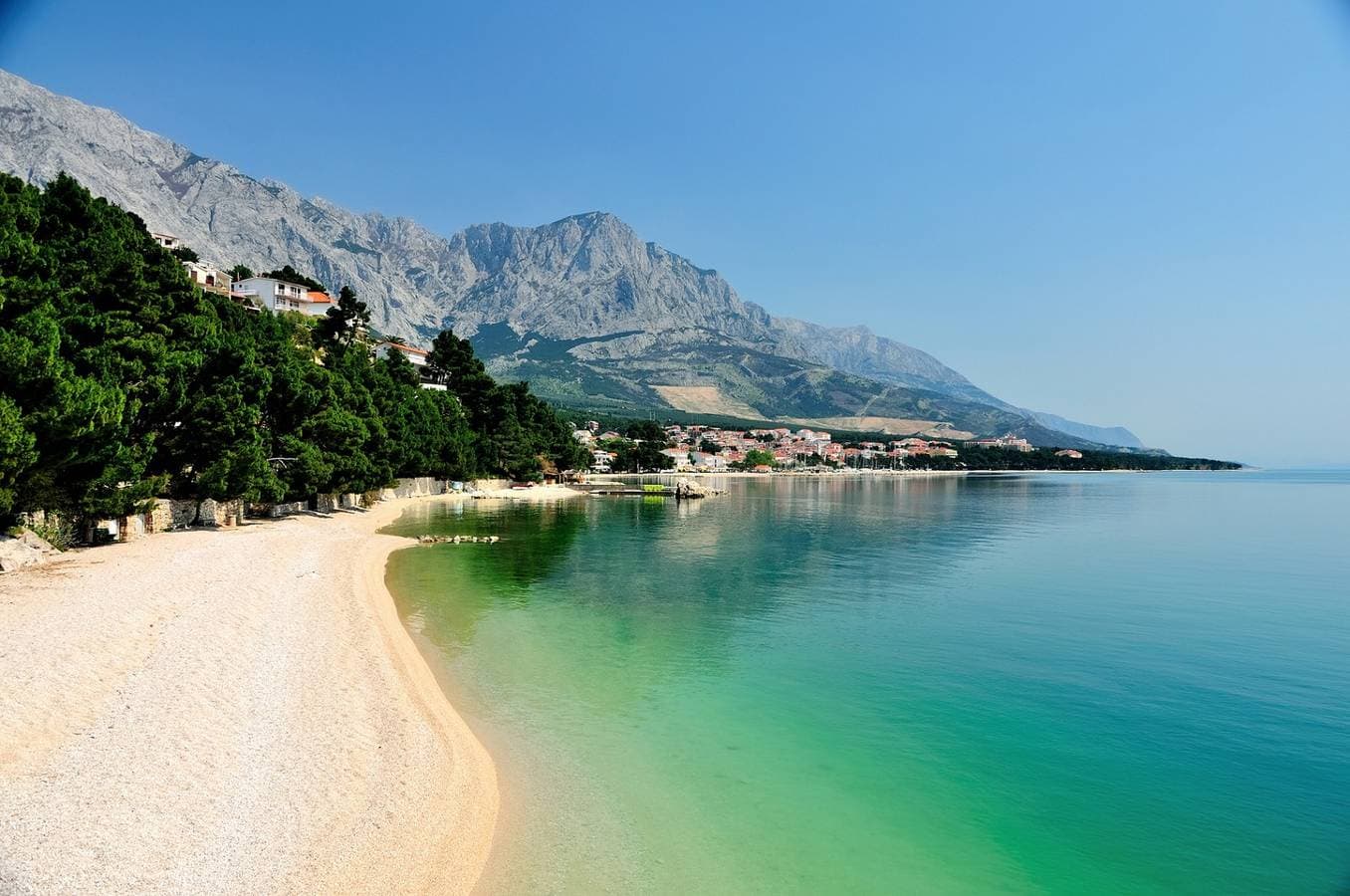 Foto 6 von 27: Ferienwohnung in Baška Voda mit Meerblick, Terrasse, Klimaanlage, W-Lan (3785-2)