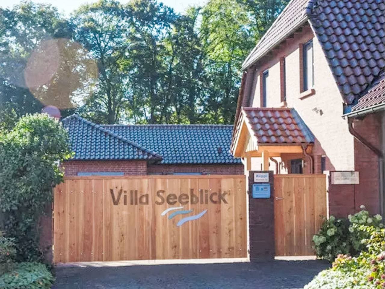 Doppelhaus Villa Seeblick mit Sauna 1