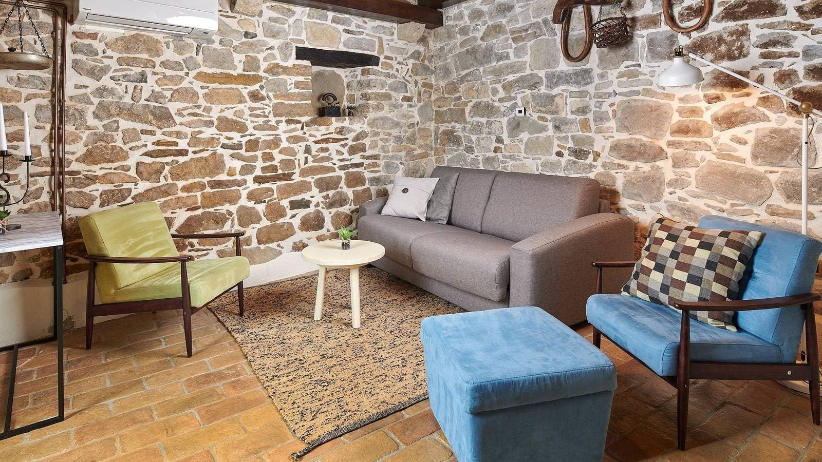 Foto 11 von 38: Ländliche Villa Katarina Gračišće mit Pools und einer Sauna