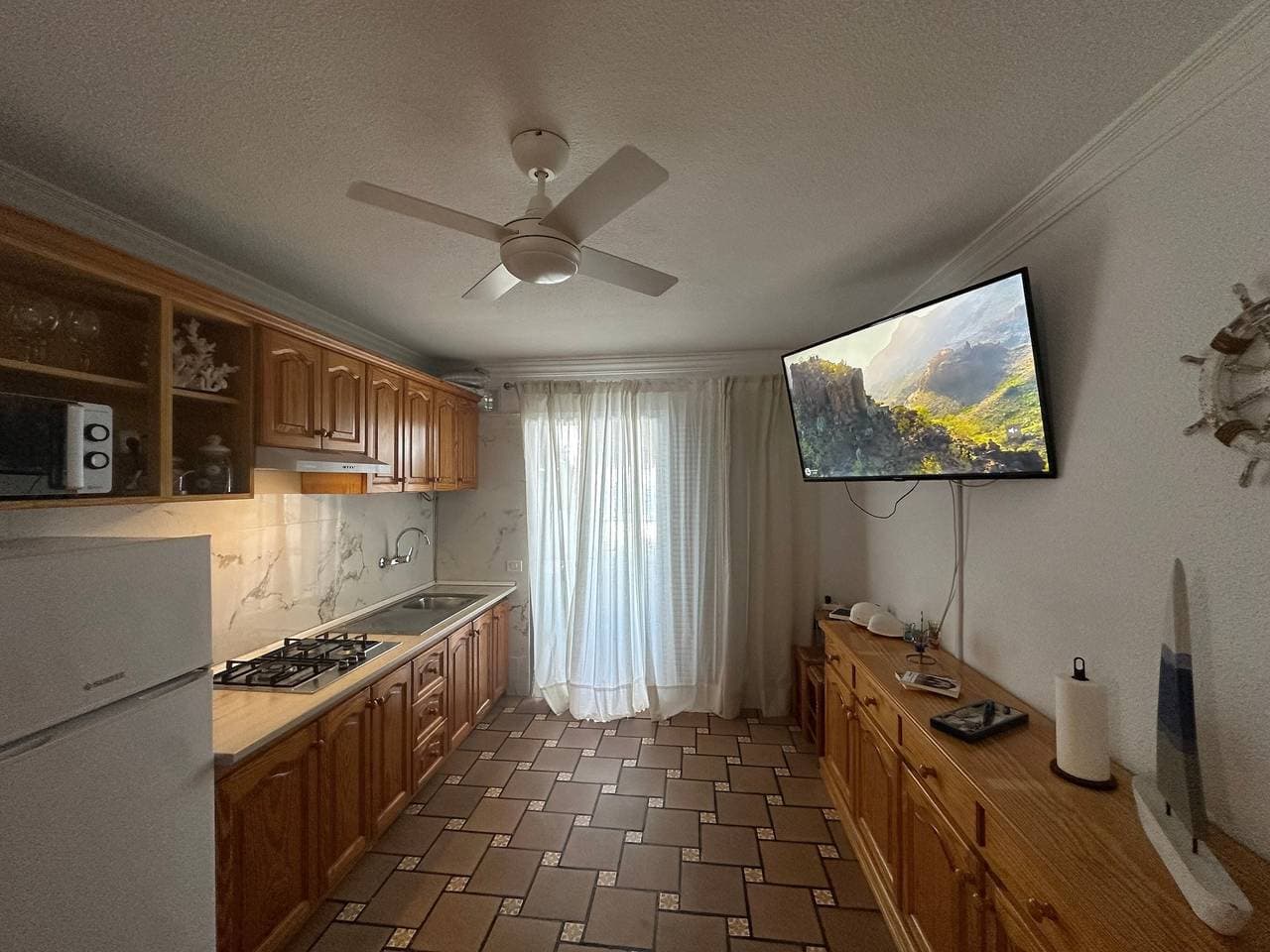 Foto 5 von 30: Ferienwohnung 'Casita Acogedora Frente Al Mar' mit privater Terrasse und WLAN