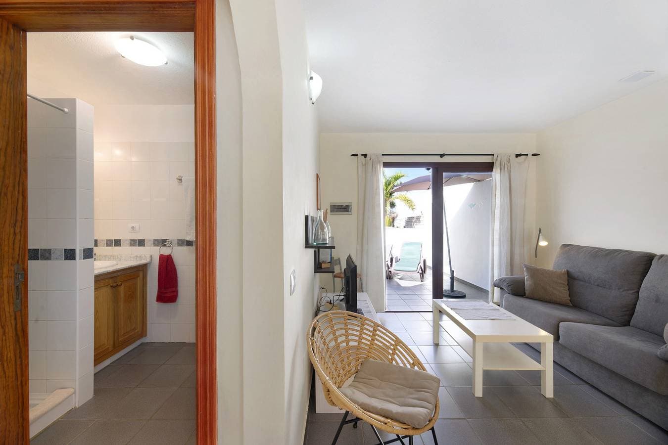 Foto 9 von 31: Ferienwohnung 'Moijama 1' mit Gemeinschaftspool, privater Terrasse und WLAN
