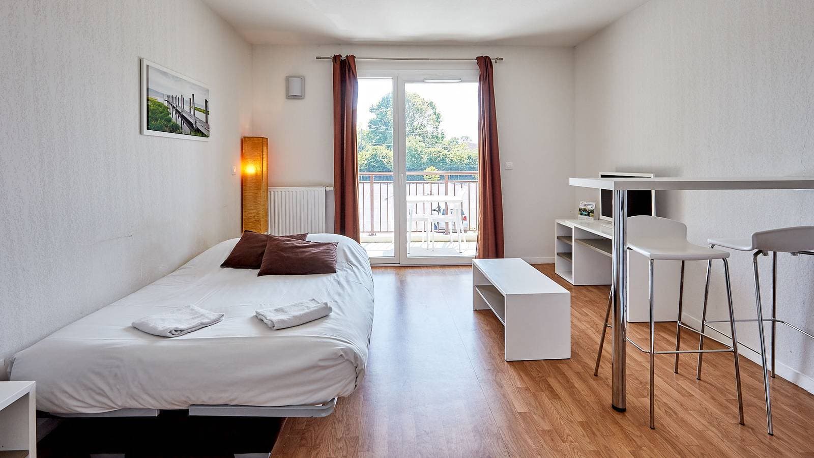 Foto 5 von 28: Studio für 2 Personen mit Balkon