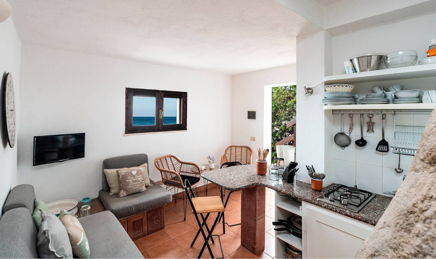 Foto 11 von 20: Ferienwohnung 'Nido 4' mit Meerblick, Wi-Fi und Klimaanlage